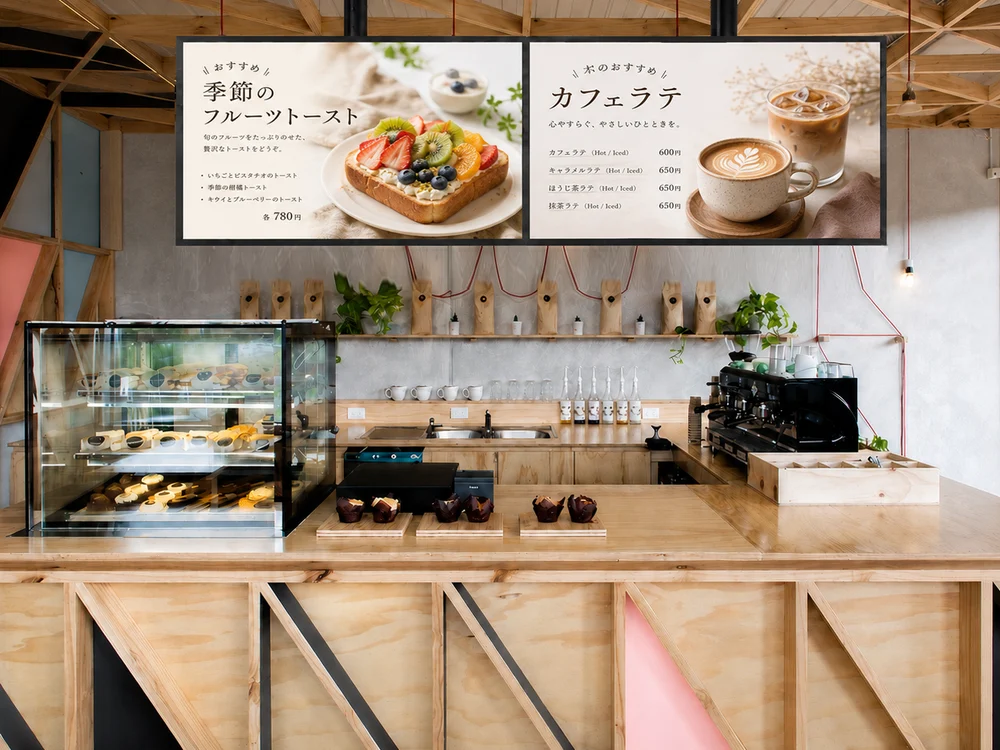 フードコートでの活用イメージ